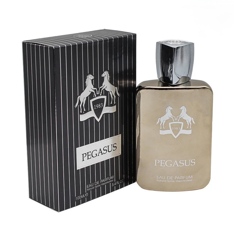 عطر ادکلن مشابه مارلی پگاسوس فراگرنس ورلد با اسپری 100میل Parfums de Marly Pegasus