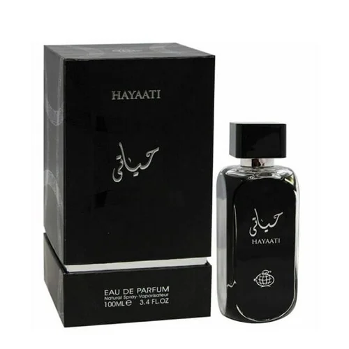 ادکلن مردانه حیاتی مشکی فراگرنس Fragrance World Hayaati مشابه بوی ادکلن پاکورابان اینوکتوس