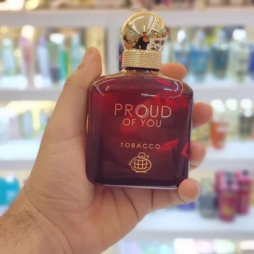 عطر ادکلن فرگرانس ورد مدل پروف آف یو توباکو (proud of you tobacco) مشابه جورجیو آرمانی استرانگر توباکو