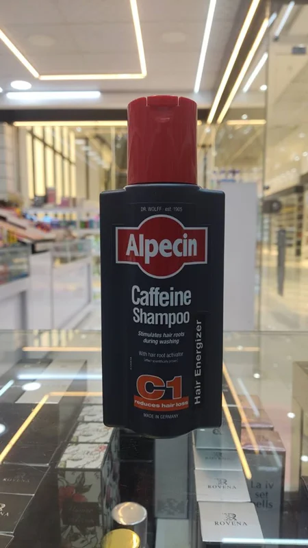 شامپو ضد ریزش و تقویت کننده آلپسین مدل Caffeine C1